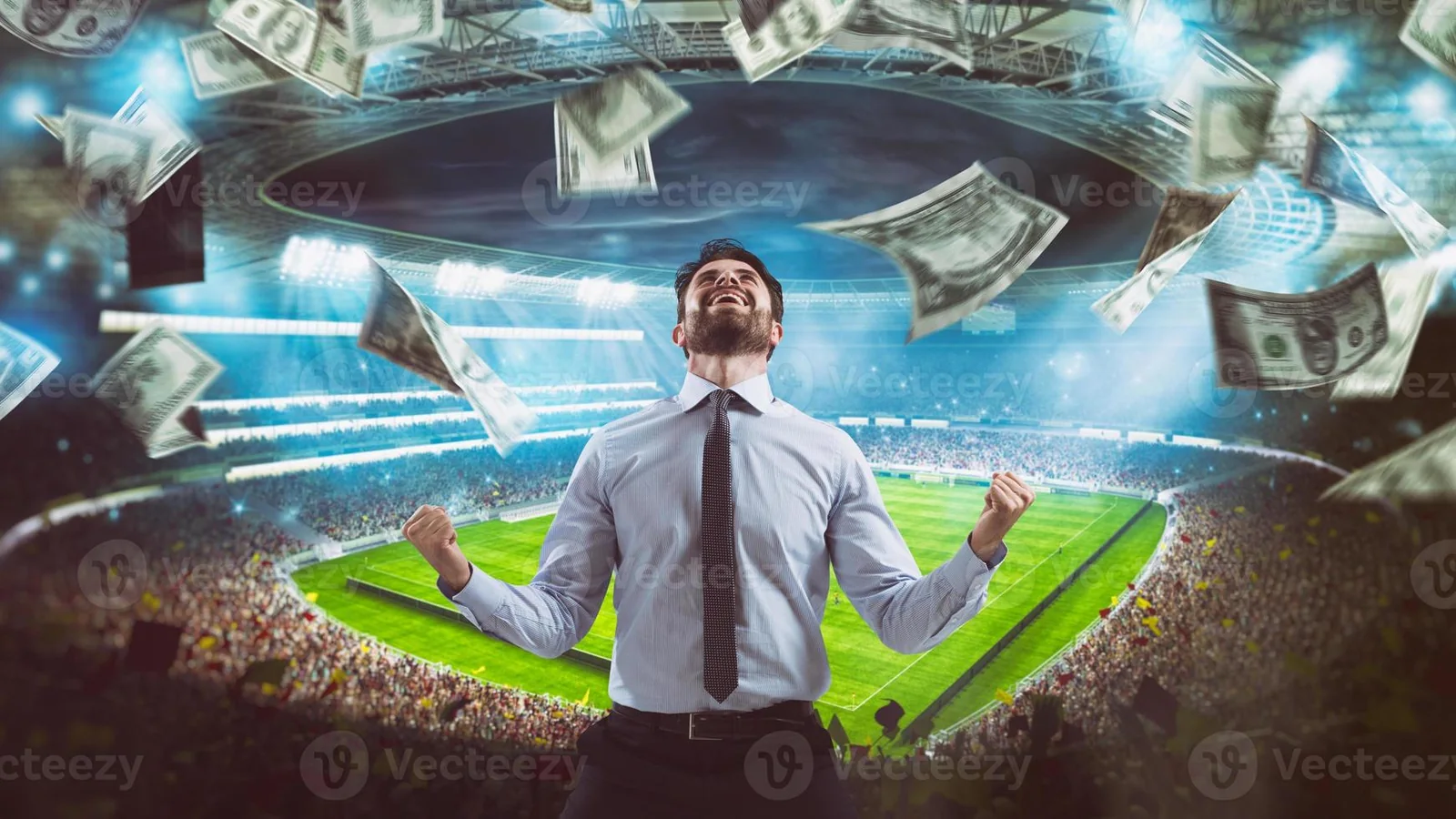 Tampilan bertema olahraga untuk lobi pertandingan OLXSLOT
